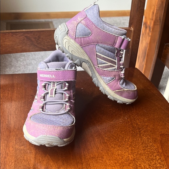 Merrell Kids' Purple and Gray Sneakers - Picture 1 of 6